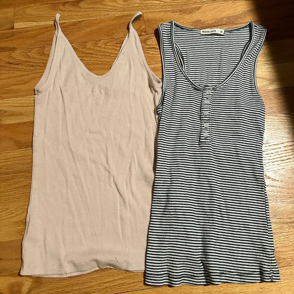 Marine layer tank tops